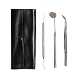 3 PIECE DENTAL HYGENE KIT WITH STORAGE WALLET