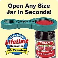 Jar Opener, By Mighty Grip (Red, NOT Green As Pictured)