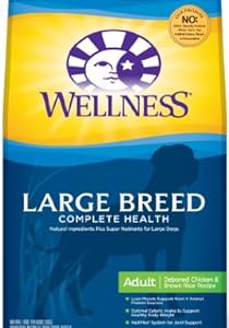 Wellness Large Breed Complete Health Recipe, 30-Pound Bag Wellness Large Breed Complete Health Recipe, 30-Pound Bag