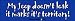 My jeep doesn't leak, it marks its territory - funny bumper stickers (Large)