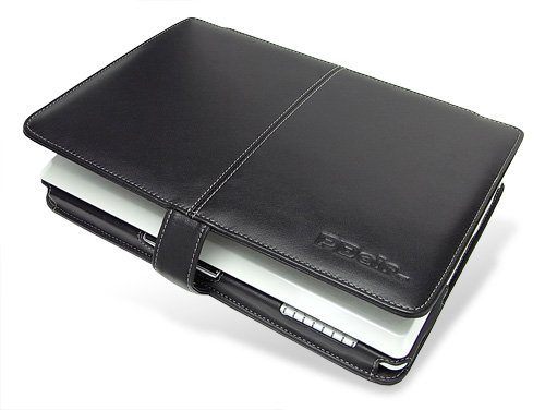 PDAIR レザーケース for Wind Netbook U123 PALCWNU123LB/BL