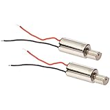 2 Pcs 6mm x 21mm 3500RPM Speed 2 Leads Micro Vibrating Motor DC 3V