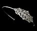Silver Rhinestone Crystal Vintage Headband Tiara