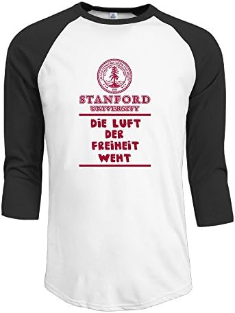 Fashion Men's Stanford S University Die Luft Der Freiheit T Shirt Black Size L