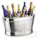Hammered Stainless Steel Wine Chiller