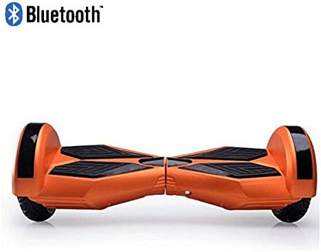 Two Wheels Smart Self Balancing Electric Hoverboard Scooter with Bluetooth (Orange)