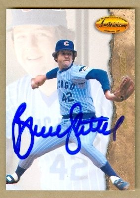 Bruce Sutter Autographed/Hand Signed MLB Baseball Card (Chicago Cubs) 1994 Ted Williams Card Company