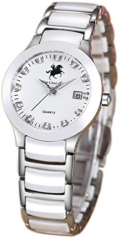 Vancleef Polo Lover's Sapphire Dial Analog Display Japanese Quartz Couples Pair Wrist Watch