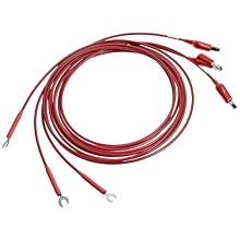 Megger 210962 3-Piece Lead Set for 218650 Analog Insulation Testers, 10' Length