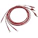 Megger 210962 3-Piece Lead Set for 218650 Analog Insulation Testers, 10' Length