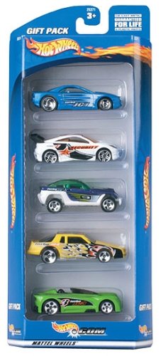 Hot Wheels Wish List -5 Car Gift Pack-go Kart Buggy - Scooter...