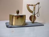 Vintage Stamp Holder and Scale