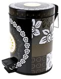 Outdoor Living : Present Time  Bathroom waste bin Muurbloem Design s/s black