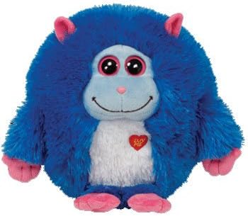 Ty Monstaz Jerry Plush Toy, Blue/Pink, Medium