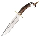 Muela Magnum Fixed Blade Knife 14.06-Inch, Stag Handle