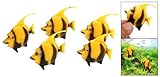 Lifelike Floating Plastic Fish Pack Aquarium Ornament image