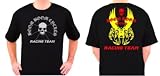 Boom Boom Cycles Mens Ultra Colored Eagle Cotton T-Shirt Black