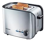 Zoom Produkt-Bild: Severin AT 2595  Automatik-Toaster, aluminium-schwarz / 900 W