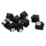 Amico DC 16V 1A 1P1T NO Momentary Push Button Keyboard Switch (Bag of 9)