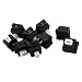 Amico DC 16V 1A 1P1T NO Momentary Push Button Keyboard Switch (Bag of 9)