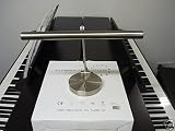 Zenthler Klavierlampe, Piano Lampe, Klavier Lampe Leuchte silber