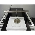 Zenthler Klavierlampe, Piano Lampe, Klavier Lampe Leuchte silber