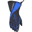 Alpinestars Radiant Drystar Men's Waterproof Road Race Motorcycle Gloves w/ Free B&F Heart Sticker Bundle - Blue