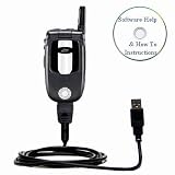 USB Sync Charge Cable for Nextel i710 with Bastens Help CD