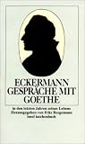 Produkt-Bild: Gespr&auml;che mit Goethe in den letzten Jahren seines Lebens (insel taschenbuch)