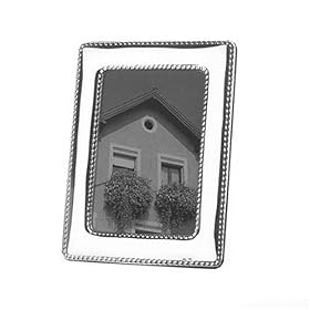 Wallace Sterling Silver Beaded Frame (4 by 6 Inches)