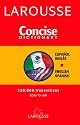 Larousse Concise Spanish-English English-Spanish Dictionary