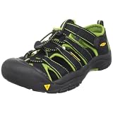 KEEN Newport H2 Sandal (Toddler/Little Kid/Big Kid),Black/Greenery,3 M US Little Kid ~ Keen