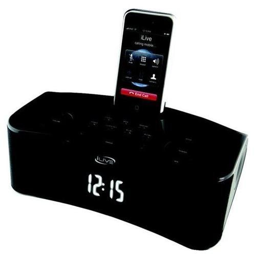 iLive FM Clock Radio with Docking for iPhone and iPod
iLive FM Clock Radio with Docking for iPhone and iPod
