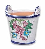 Handmade Two Handle Grape Pot From Italy