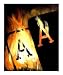 HOT BLAZING POCKET ACES ON FIRE POKER ART ARTS HOME GAME ROOM POP POPULAR BULLETS DEC...