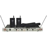 NADY 401X-QUAD-HT/E4 4-CHANNEL Professional Vhf Wireless Hand-held Microphone System