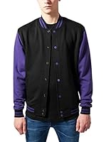 Urban Classics Chaqueta (Negro / Morado)