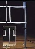 Blazer Aluminum Power Volleyball Poles WITH Ground Sleeves