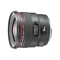 Canon EF 24mm f/1.4L USM Wide Angle Lens for Canon SLR Cameras