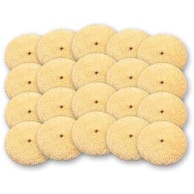 SM Arnold 87-375 7-1 2 Tuffer-Buffer Wool Buffing Pads (20-Pk.) by SM Arnold