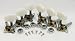 6-piece Economy Open-gear Guitar Tuners/Machine Heads
