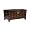 Accent Storage Cocktail Coffee Table Trunk , Espresso Finish