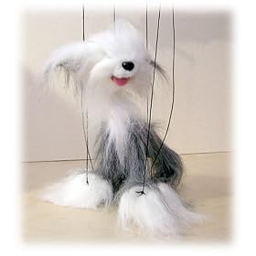Sheep Dog 18" Animal Marionette
