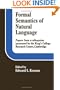 Formal Semantics of Natural Language