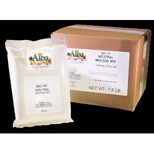 Dry Mousse Cheesecake Mix - Neutral Pastry Mix - Bulk 5kg - 12 X 11 Oz by 