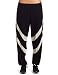 Colored Pants | Fashion Pants - HKNB Heidi Klum for New Balance Womens Project Runway Pant With Inserts, Black/Ivory, Medium