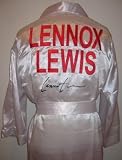 Lennox Lewis Signed Boxing Robe