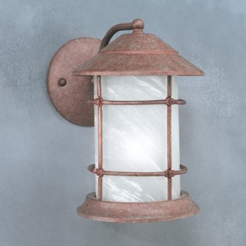 Outdoor Light Fixture In Tile
