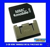 Produkt-Bild: TakeMS MS2048MMC-MM2R - Flash-Speicherkarte ( MMC-Adapter inbegriffen ) - 2 GB - RS-MMC