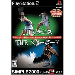 SIMPLE2000シリーズ 2in1 Vol.1 THE テニス & THE スノーボード